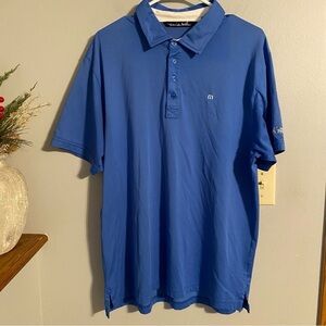 Mens Travis Mathew 1/4 Button Golf Polo SzXL